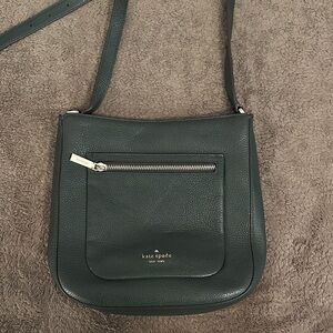 Kate Spade Dark Green Crossbody Bag